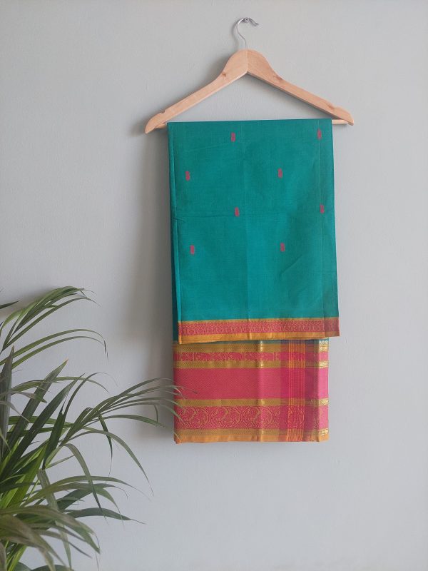 Handloom cotton saree NAKSH/SA/3a/424