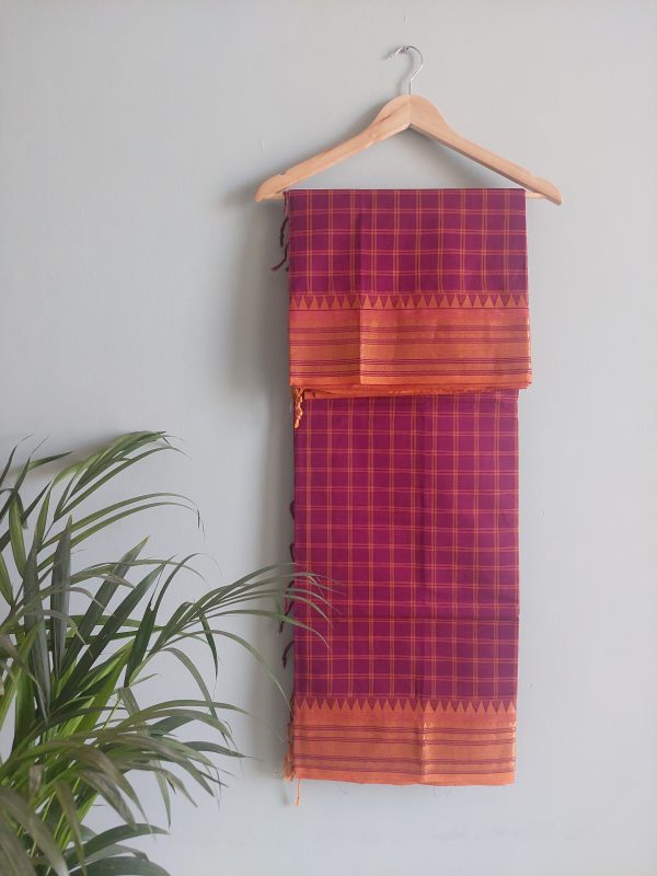 Handloom Cotton Saree NAKSH/SA/6c/424