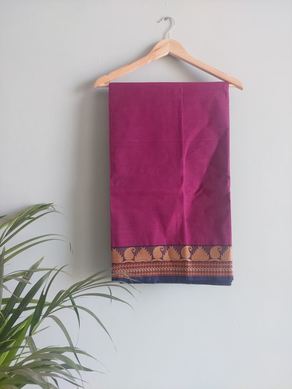 Handloom cotton saree  NAKSH/SA/8a/424 - Image 3