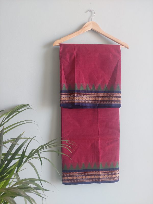 Handloom cotton saree NAKSH/SA/8c/424