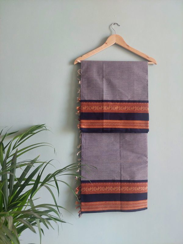 Handloom cotton saree   NAKSH/SA/8f/424