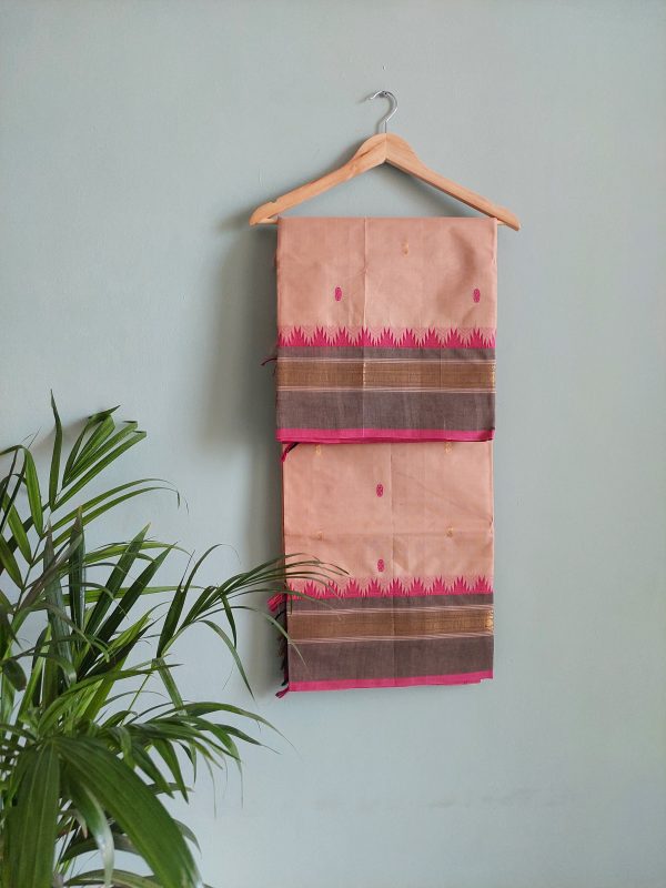 Handloom cotton saree NAKSH/SA/9d/424