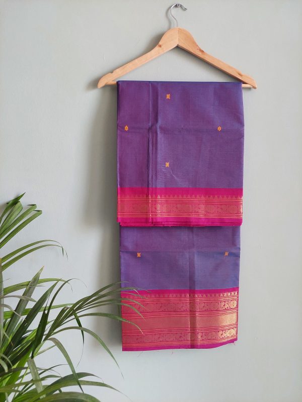 Handloom cotton saree NAKSH/SA/10c/424