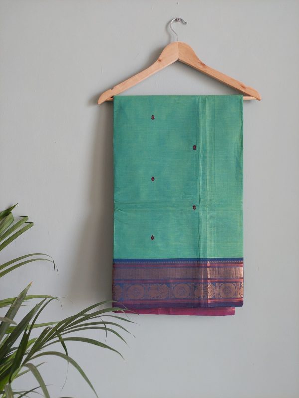 Handloom cotton saree NAKSH/SA/10d/424