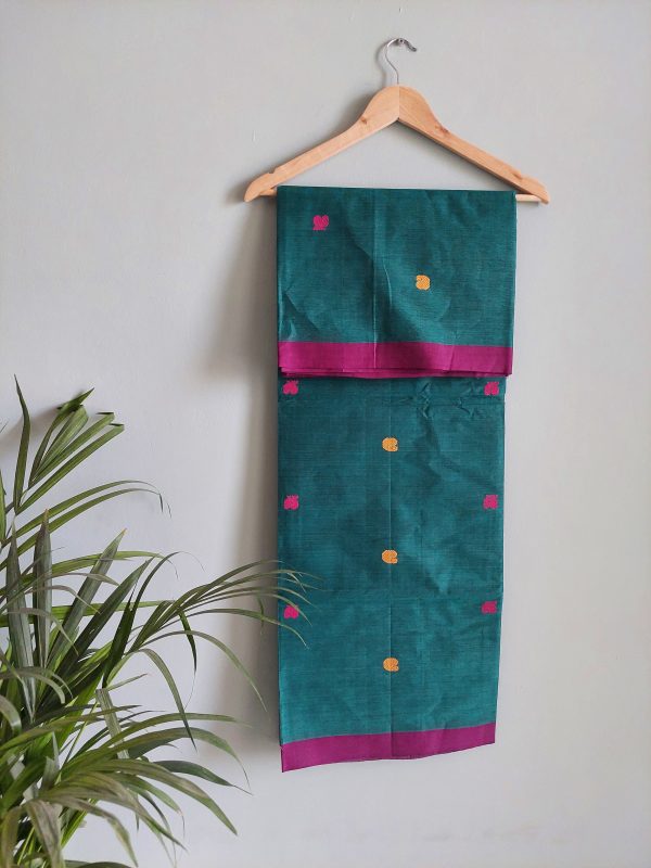 Handloom cotton saree NAKSH/SA/12a/424