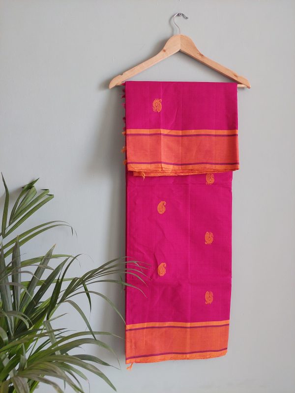 Handloom cotton saree NAKSH/SA/13a/424