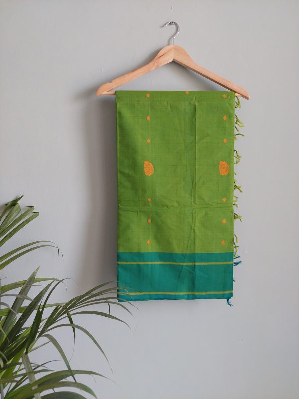 Handloom cotton saree NAKSH/SA/14a/424 - Image 2