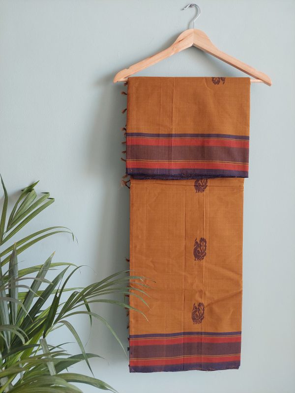 Handloom cotton saree NAKSH/SA/15E/424