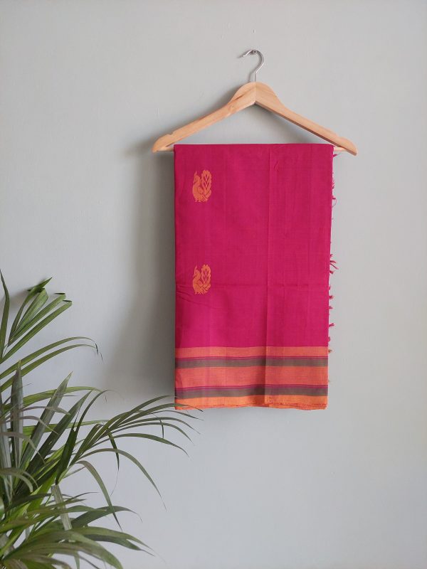 Handloom cotton saree NAKSH/SA/15a/424