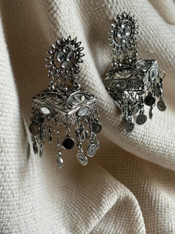 Oxidized silver jewellery NAKSH/OJ/1/1024