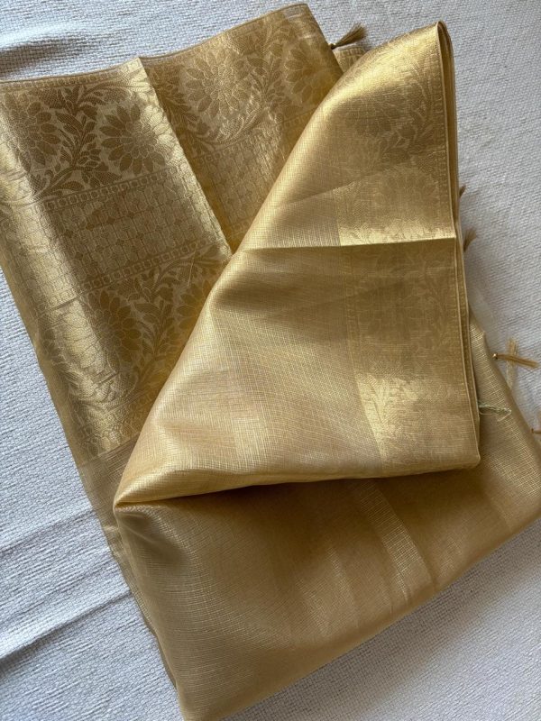 Tissue silk saree - Golden Kota NAKSH/TS/3/1024 - Image 7