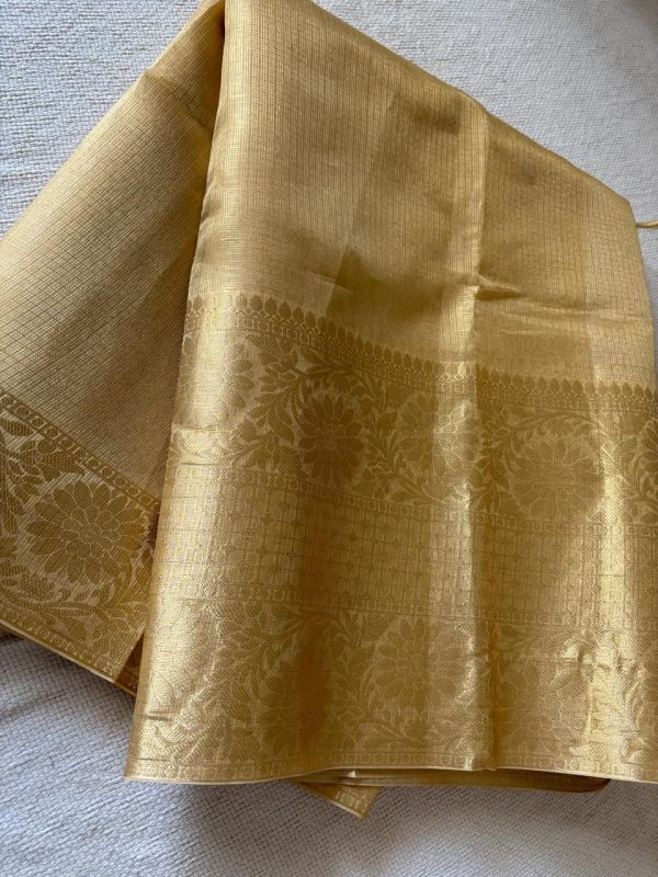 Tissue silk saree - Golden Kota NAKSH/TS/3/1024