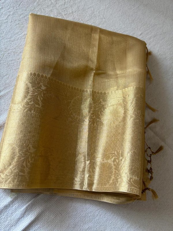 Tissue silk saree - Golden Kota NAKSH/TS/3/1024 - Image 3